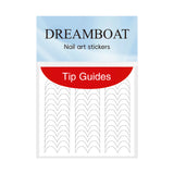 Dreamboat French Manicure Nail Art Stickers Self-Adhesive Nail Tips Guides for DIY Decoration Nails Art