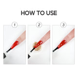 Tatooine Foil Flakes for Decoration, 1PC Golden Metallic Foil for Nail Art - Vibrant Color,  Perfect for DIY Manicures and Crafts, Nail Art Accessorie