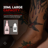 Tatooine 6PCS 20ML Tattoo Ink Set - Black White Classic Colors Tattoo Ink Set, Long Lasting for Tattoo Art Design