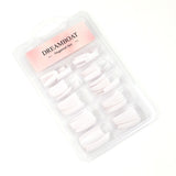 Dreamboat 100PCS False Nails Tips Soft Gel 10 Sizes Acrylic Artificial Tip Manicure with Box