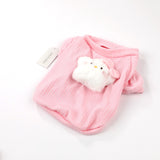 Freesight Soft Breathable Cotton Pet Shirts, Cute Lightweight Daily Clothes for Small Dogs & Mini Pet Pigs
