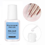 Peacecolor Poly Gel 10ML Nail Glue Home Use DIY Nail Salon