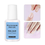 Peacecolor Poly Gel 10ML Nail Glue Home Use DIY Nail Salon