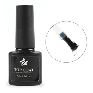 7ML 1PC Top Coat For Nail Art Design Home Use DIY Easy To Apply