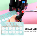 Shelloloh 36W Nail Lamp Manicure Tools Kit Nail Files Nail Decorations Separator Nail Art Kit Beginner Kit