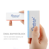 Shelloloh 4 Sides Nail Buffer Block Manicure Tools Sponge Nail Files