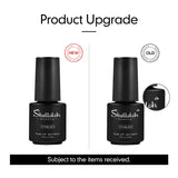 Shelloloh Nail Gel Soak Off Gel 4/5pc Set Pure Color Easy To Use Long Lasting Set Home Use