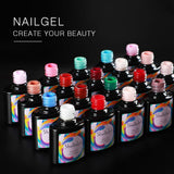 Shelloloh Nail Gel Polish 10ml  Nail Gel 40 Colors for Choose Nail Art Varnish Long Lasting