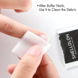 Shelloloh Nail Cleanser Wraps Nail Care Tools Nail Polish Remover Nail Art Nail Tools Easy to Use