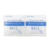 Shelloloh 1Set/2Pcs Nail Gel Remover Acetone Pad Nail Wraps Nail Art Nail Tools