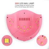 Professional 36W LED UV Nail Lamp Timer Dryer Lamp Quick Dry Tools