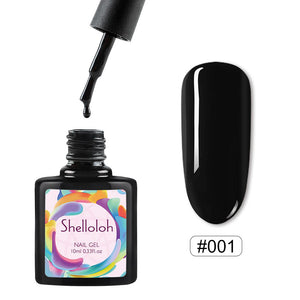 Shelloloh 10ML Nail Gel Polish 40 Colors Nail Art Manicure